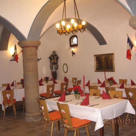 Alte Poststation Goldener Hirsch Hotel Emskirchen Eksteriør billede